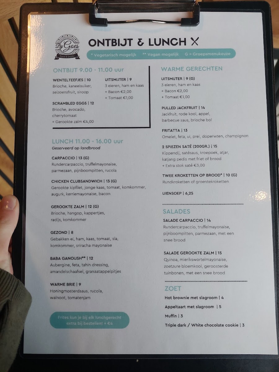 Menu Bij Goes Food & Drinks En More-8